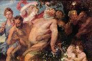 Anthony Van Dyck Triumph des Silen painting